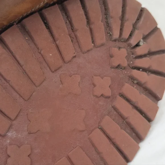 Brunello Cucinelli Cognac Leather Wing Tip Derby Oxfords 42 - Picture 15 of 16